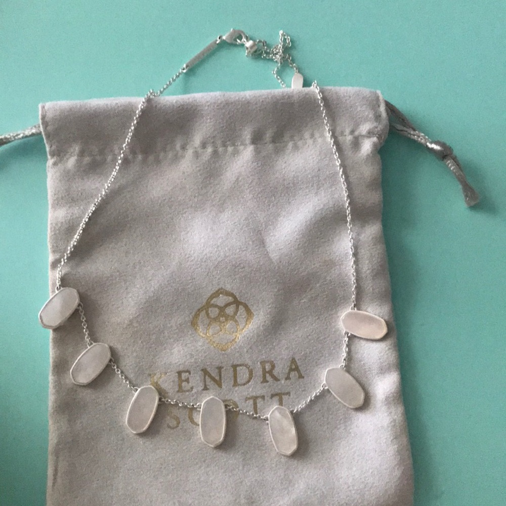 Kendra Scott Meadow Necklace in Rhodium